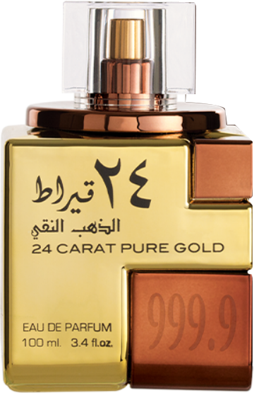 24 Carat Pure Gold Eau de Parfum 100Ml 3.4Oz (Unisex) by Lattafa