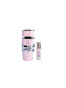 Yara EDP 100Ml by Lattafa + Yara roll on 10Ml 0.34Oz