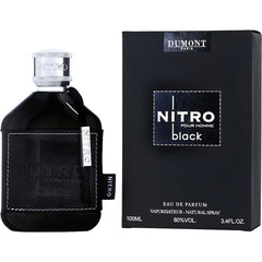 Nitro Black for Men EDP 100Ml 3.4Oz by Dumont