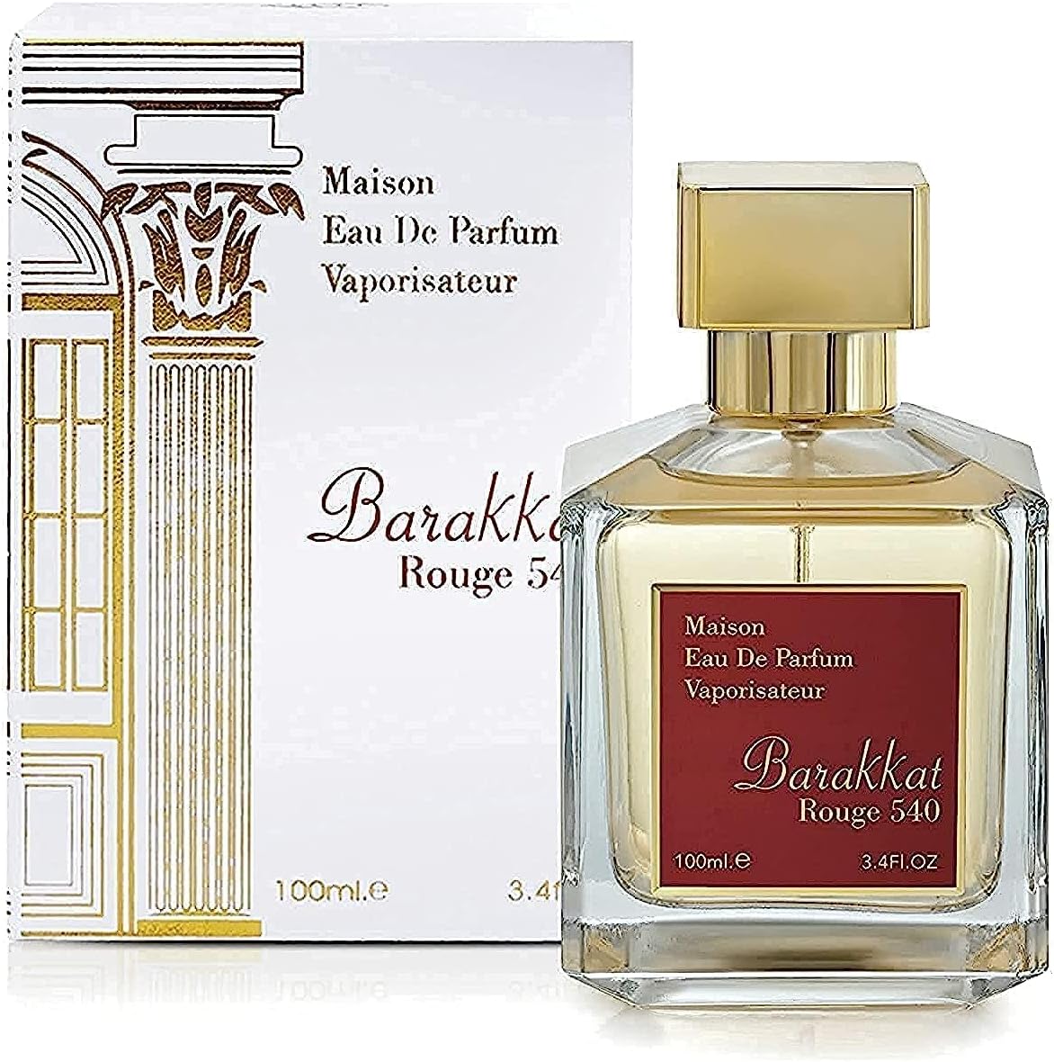 Barakkat Rouge 540 EDP 100Ml 3.4Oz by Fragrance World