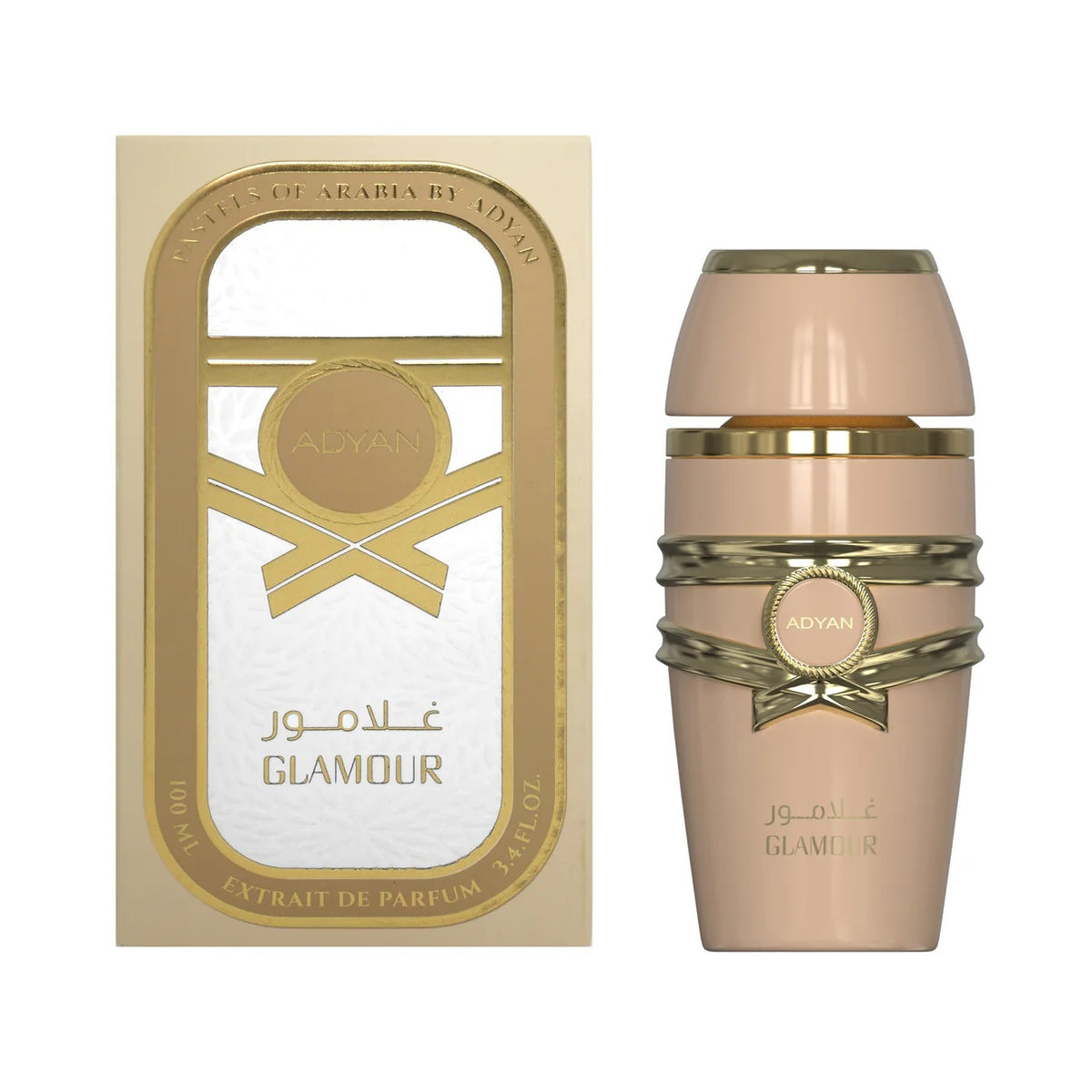 Glamour Pastels of Arabia Extrait De Parfum  for Women  100Ml 3.4Oz by Adyan