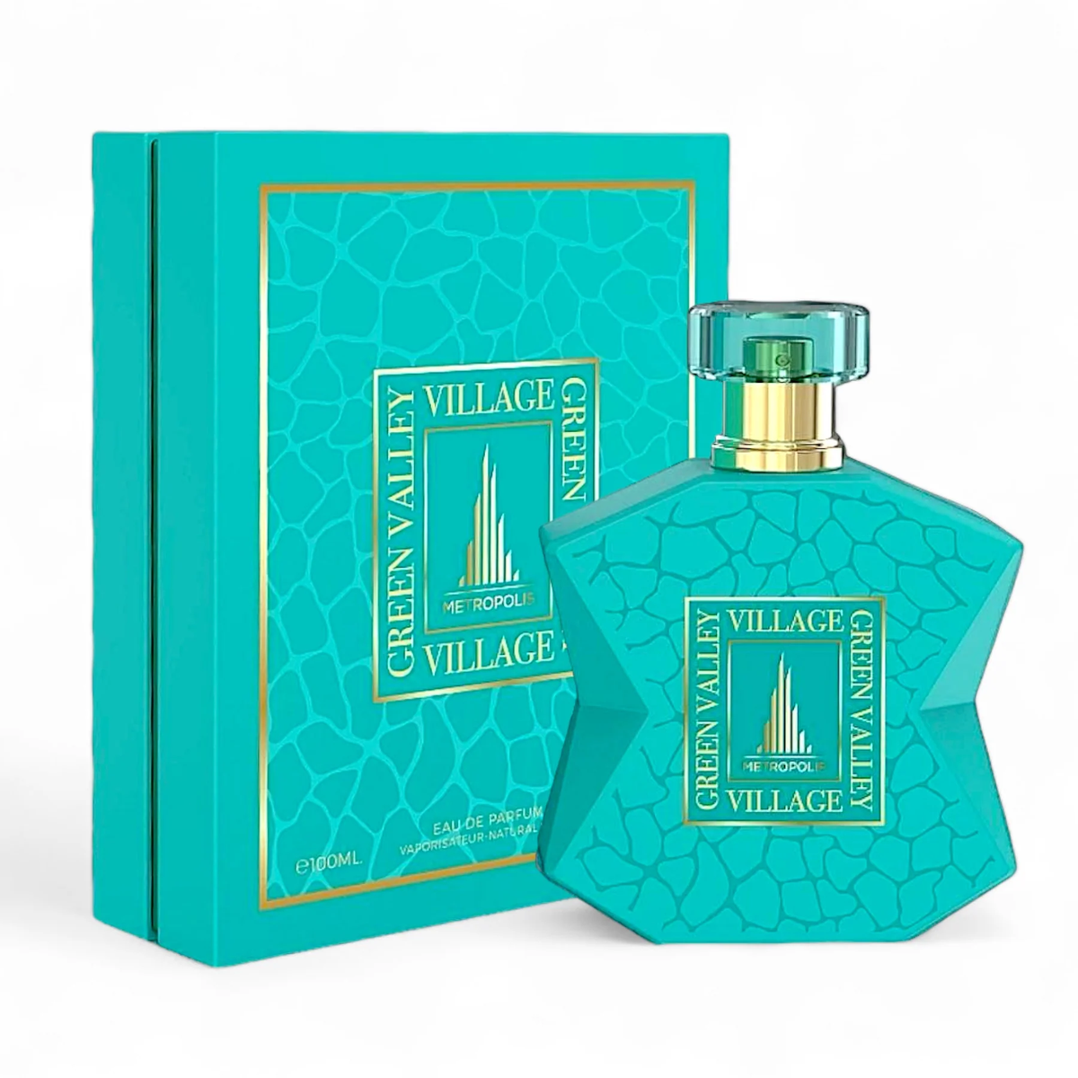 Metropolis Green Valley Village Eau De Parfum 100Ml 3.4Oz Unisex by Emper