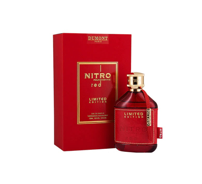 Nitro Red for Men EDP 100Ml 3.4Oz by Dumont