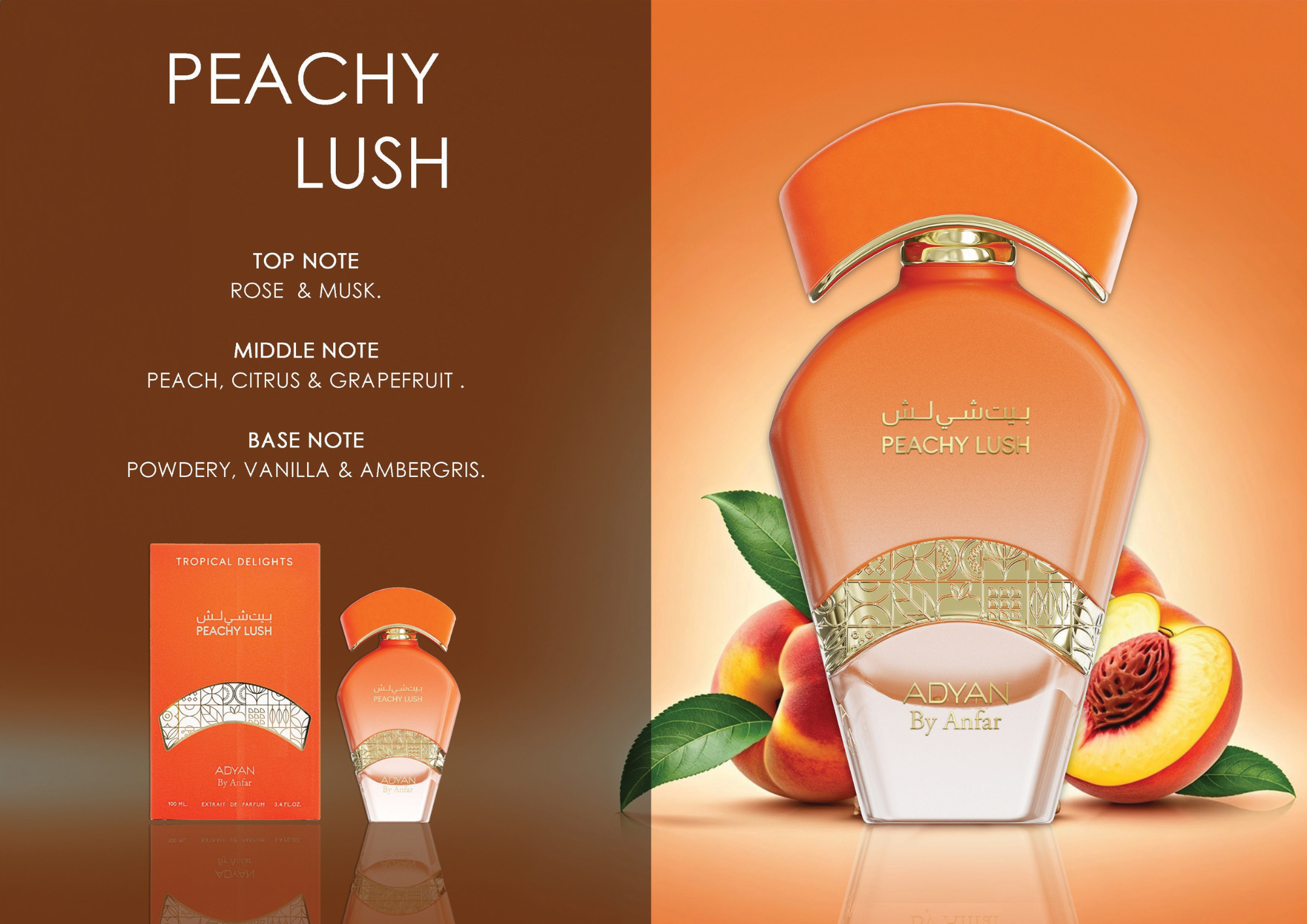 Peachy Lush Adyan Tropical Delights Notes