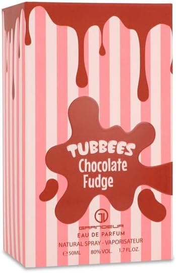 Tubbees Chocolate Fudge Eau De Parfum for Kids and Women 50Ml 1.7Oz by Grandeur