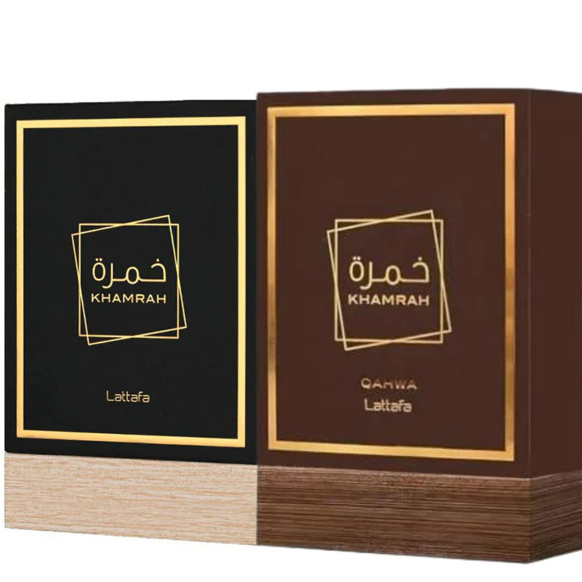 Khamra + Khamra Qahwa Bundle Eau De Parfum  100Ml 3.4Oz by Lattafa (2pcs)