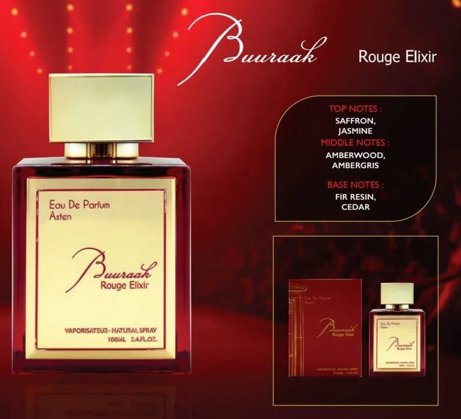 Buuraak Baccarat Rouge 540