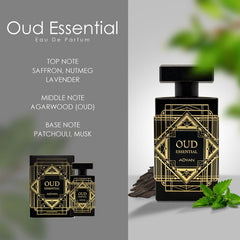 Oud Essential Extrait De Parfum Unisex  100mL (3.4Oz) by Adyan