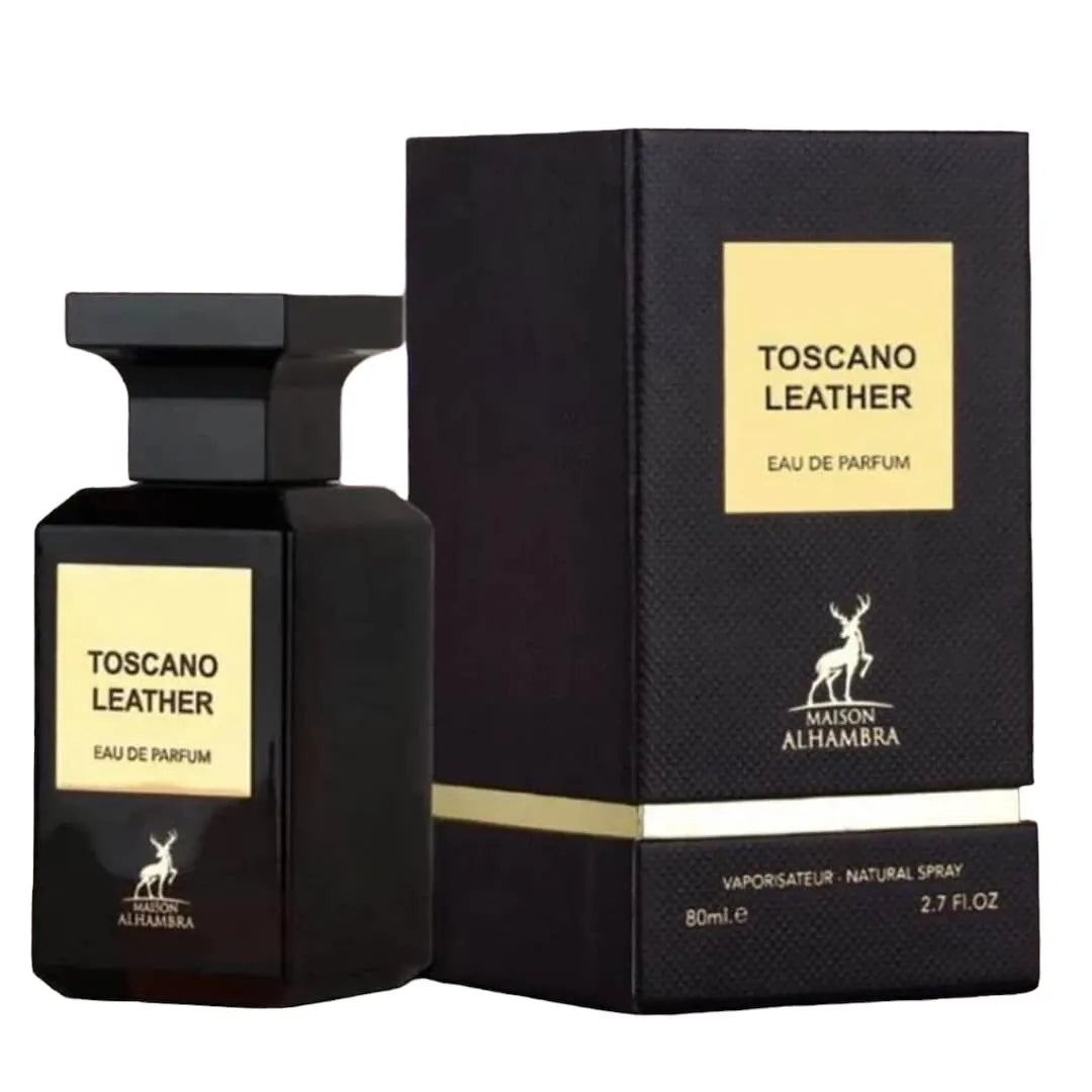 Toscano Leather by Maison Alhambra 80Ml EDP 2.7 oz